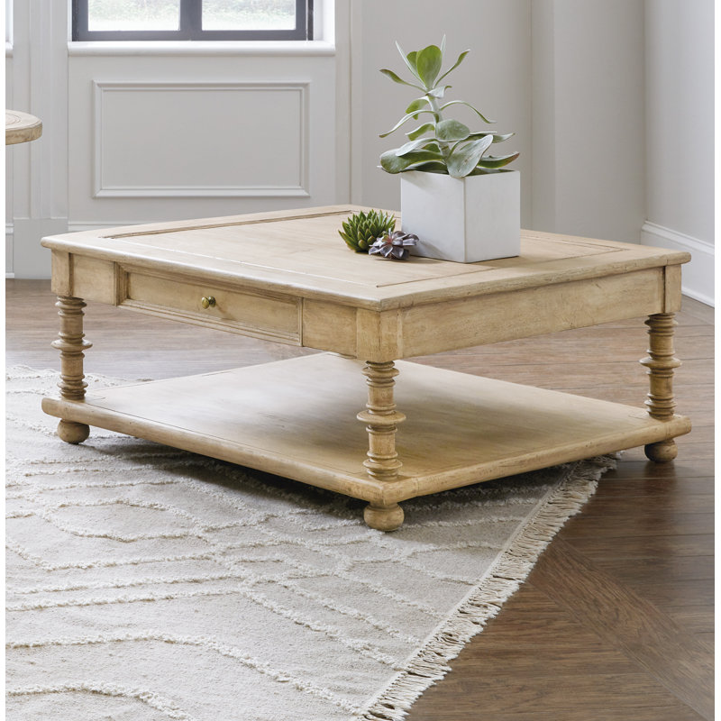 Hooker Furniture Hudson Solid Wood Coffee Table with Storage Wayfair